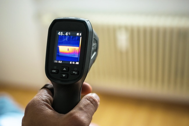 Moisture detection services using the latest thermal technology